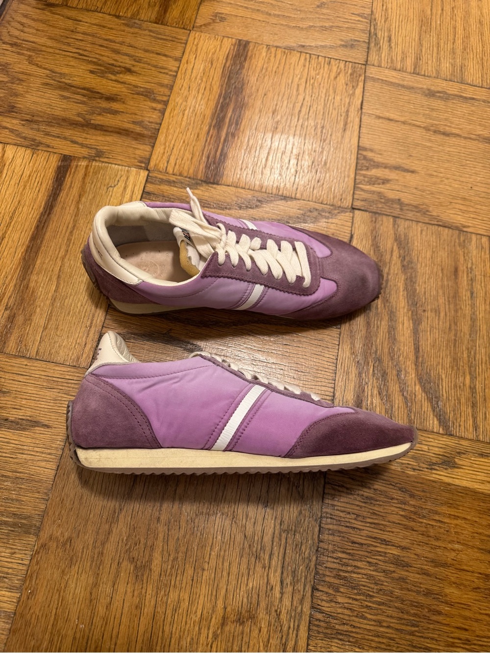 RE/DONE Purple Lavender Sneakers Sz 40 - Picture 2 of 6